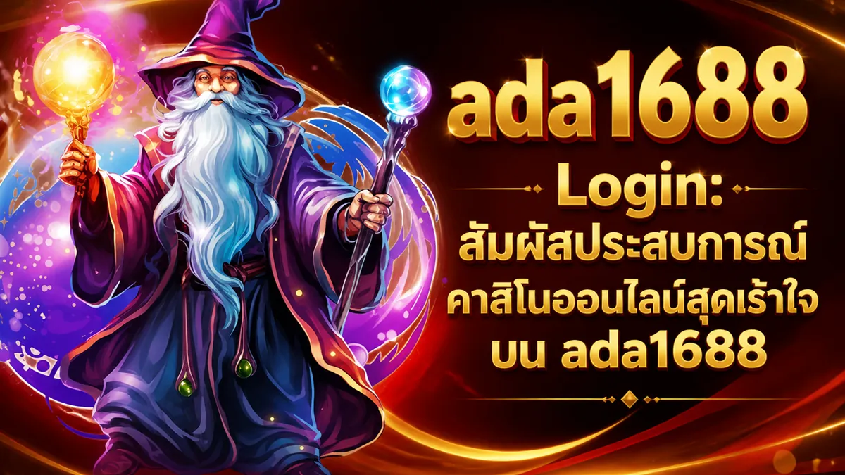 ada1688 เว็บตรง : สัมผัสเกมคาสิโนออนไลน์ครบวงจรที่ ada1688x.xyz